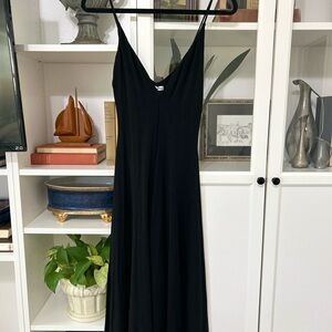 REFORMATION Black Maxi Dress